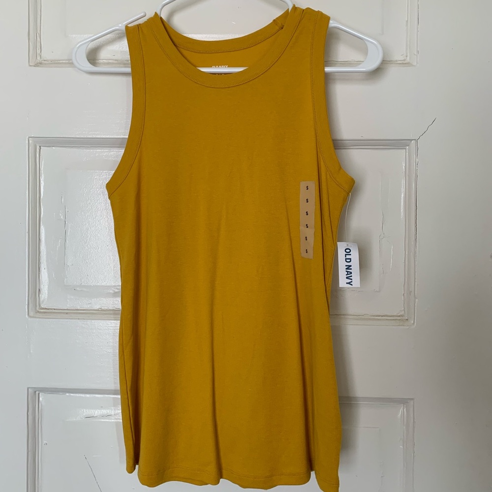 Yellow tank top